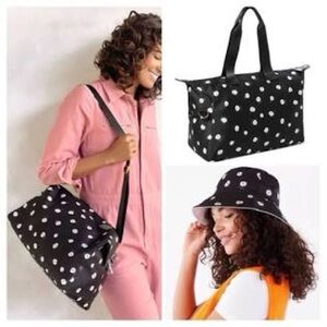 Alice + Olivia Daisy Duffle Bag and Bucket Hat
